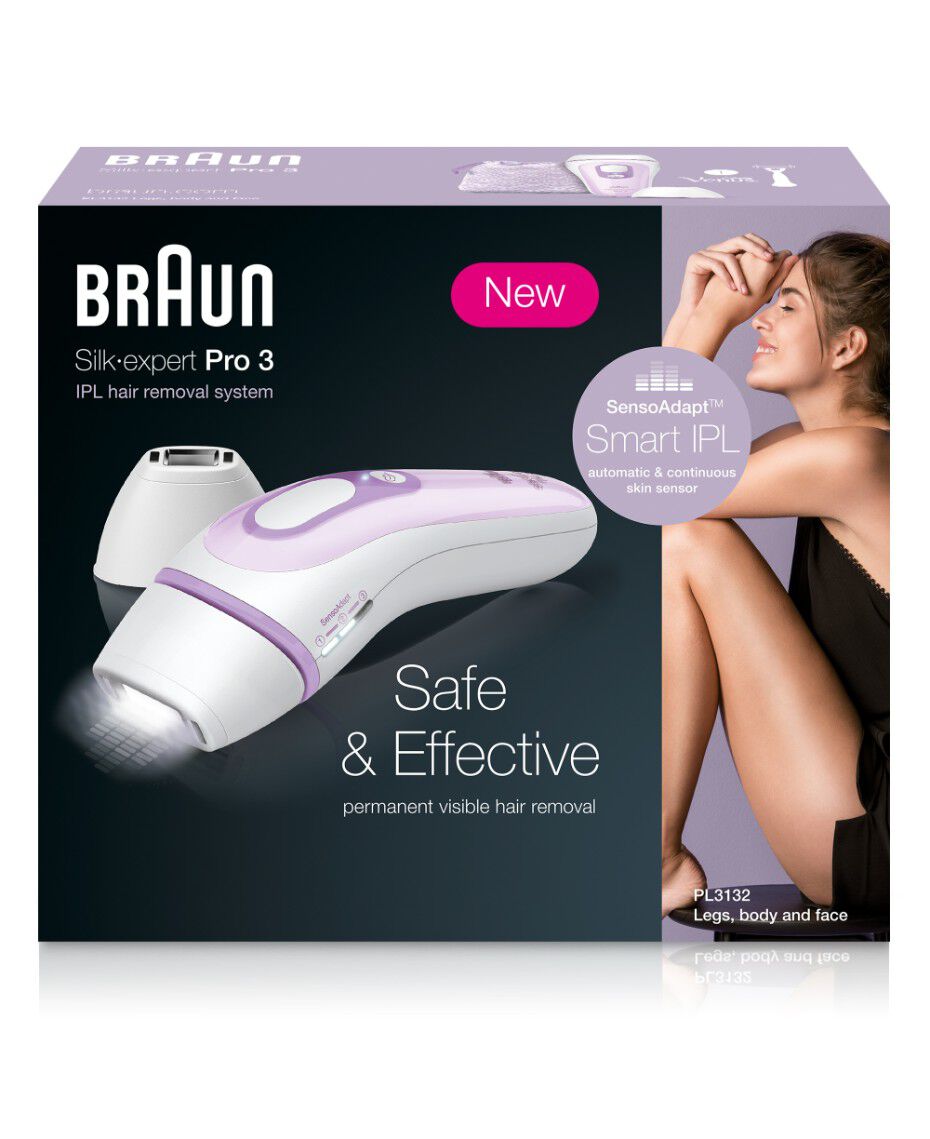 Braun laser outlet hair removal